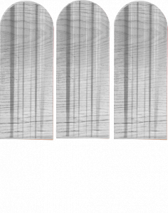 Металлический штакетник Экстра  -  дуб серый  3D Printech купить в Новосибирске - АПК Металл Профи