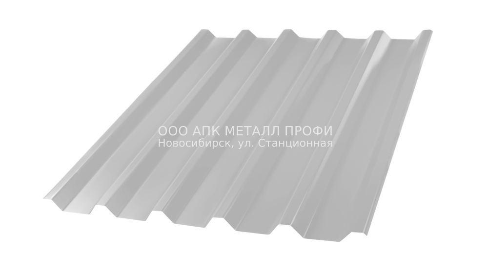 Профлист С44 окрашенный толщиной 0.7мм купить в Новосибирске - АПК Металл Профи