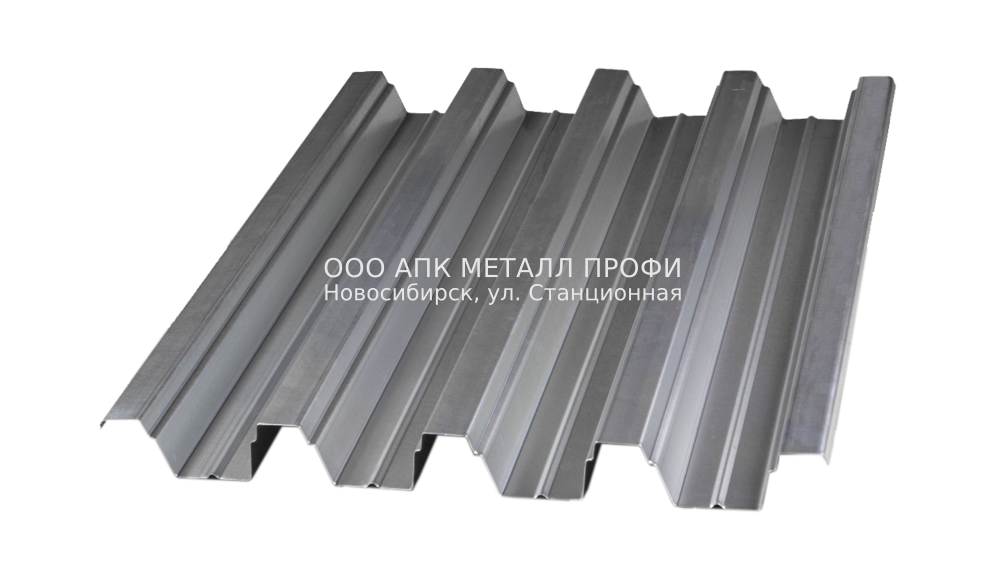 Профнастил Н75-750 оцинкованный толщина 0,9мм купить в Новосибирске - АПК Металл Профи