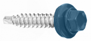 Саморез по дереву 4.8*35  окрашенный купить в Новосибирске - АПК Металл Профи