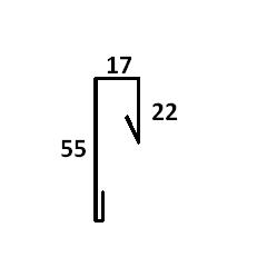 Наличник ограждения 17 купить в Новосибирске - АПК Металл Профи