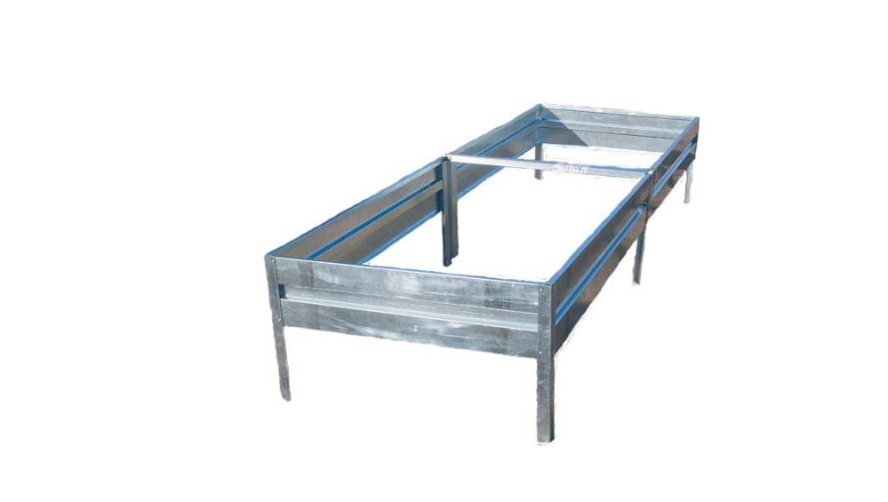 Грядка тыковка 2000х900 (Цинк) купить в Новосибирске - АПК Металл Профи