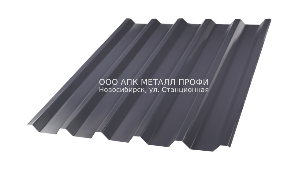 Профлист С44 окрашенный полиэстер двусторонний