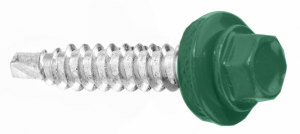 Саморез по дереву 4.8*70 окрашенный купить в Новосибирске - АПК Металл Профи