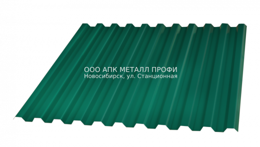 Профлист С21 окрашенный Текстурированный / Бархат купить в Новосибирске - АПК Металл Профи