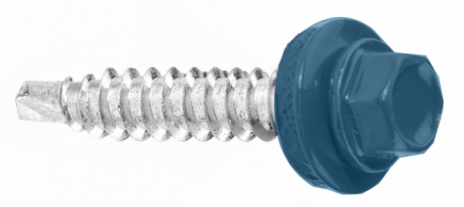 Саморез по дереву 4.8*35  окрашенный купить в Новосибирске - АПК Металл Профи