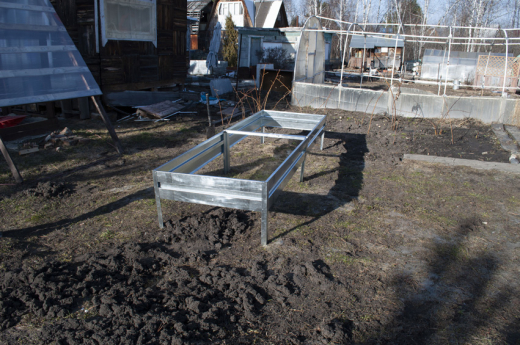 Грядка тыковка 2000х900 (Цинк) купить в Новосибирске - АПК Металл Профи