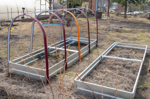 Грядка тыковка 2000х900 (Цинк) купить в Новосибирске - АПК Металл Профи