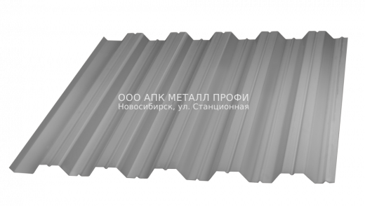 Профнастил НС35-1000 оцинкованный толщина 0,9мм купить в Новосибирске - АПК Металл Профи