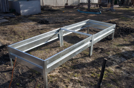 Грядка тыковка 2000х900 (Цинк) купить в Новосибирске - АПК Металл Профи