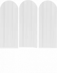 Металлический штакетник Экстра   -  9003 Белый полиэстер купить в Новосибирске - АПК Металл Профи